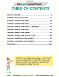The Maker Marketplace Handbook: How to Price and Sell Your Crafts (Digital Download)