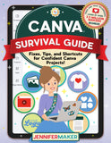 Canva Survival Guide: Fixes, Tips, and Shortcuts for Confident Canva Projects – Digital Download