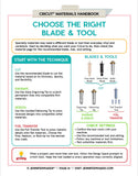 The Cricut Materials Handbook: Take the Guesswork Out of Materials, Blades, Mats & Cut Settings – Digital Download