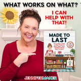 MADE TO LAST: The Crafter’s Guide to What Works on Shirts, Mugs, Totes, Tumblers, Wood, Glass, & More – Digital Download