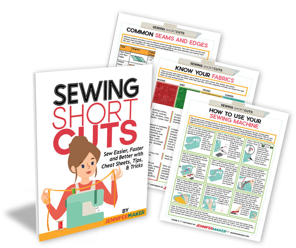 Quick　–　Easier,　Cheat　ShortCuts:　Fast　Easy　Sew　JenniferMaker　Sheets　Sewing　Sewing　to
